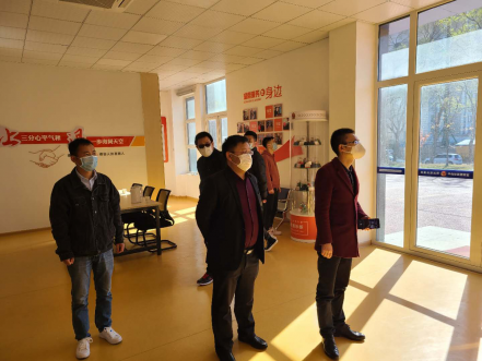 广安爱众贺洪燕一行莅临东升国际软件